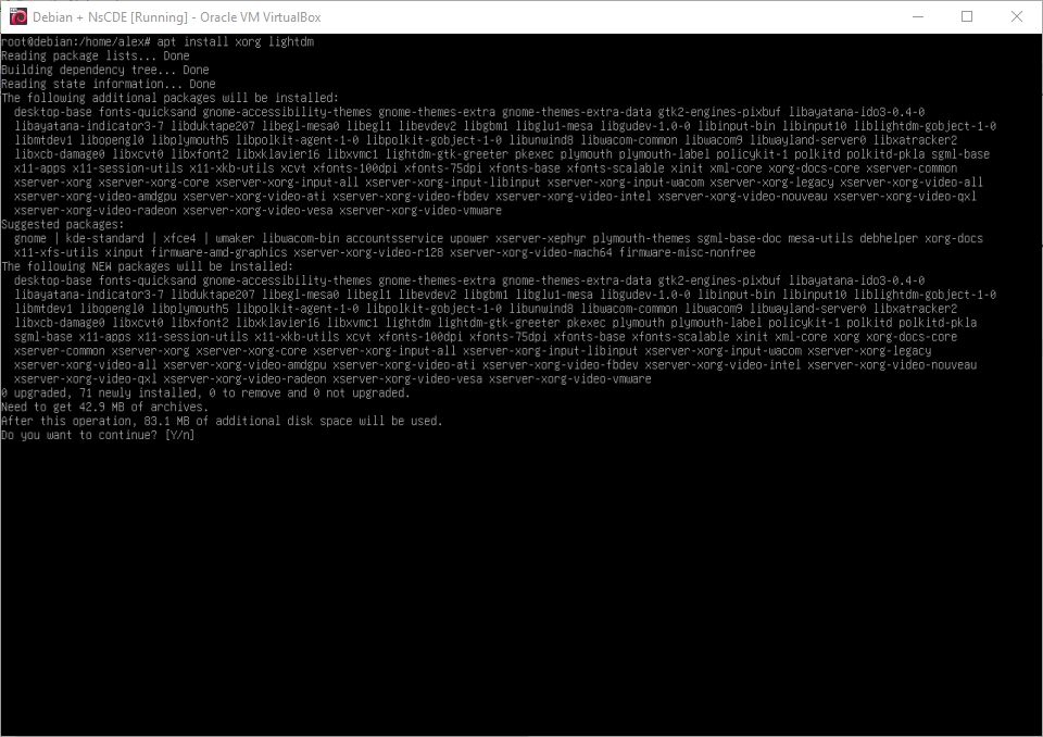 Adding a few more needed packages